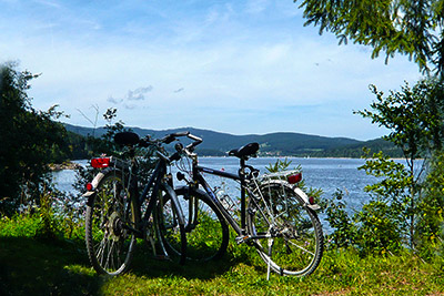 Radfahren rund um den Schluchsee