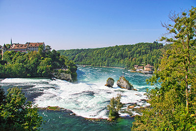 Rheinfall bei Schaffhausen/Schweiz